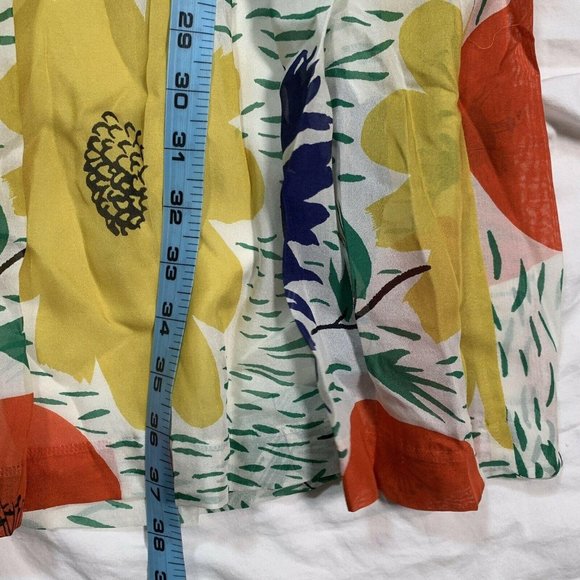 Girls from Savoy Primary Blooms Silk Floral Dress - Picture 5 of 11